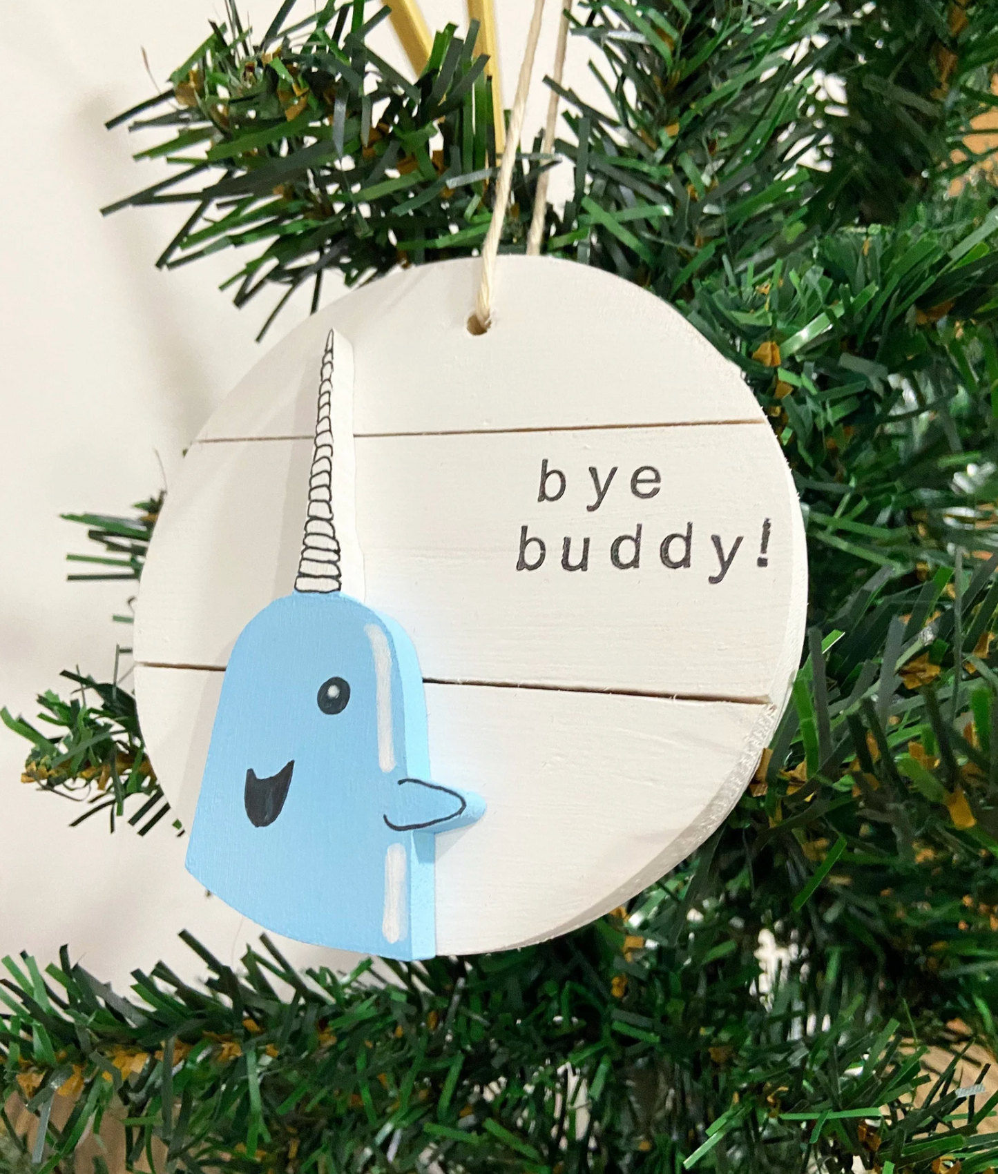 Mr Narwhal Ornament